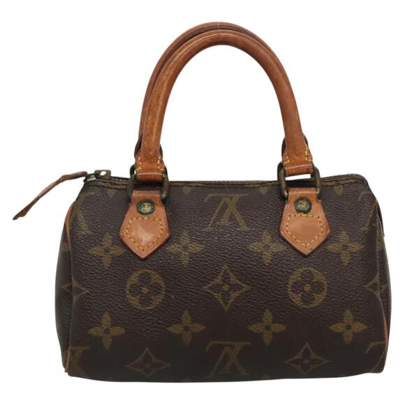 LOUIS VUITTON Monogram Mini Speedy Hand Bag M41534 - Picture 2 of 16